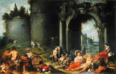 Die Werke der Barmherzigkeit, ca. 1630-40